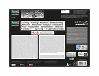 Revell 77739 1:32 starter set packaging back panel