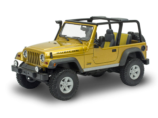 Revell 85-4501 1/25 Jeep Wrangler Rubicon Model Kit painted example