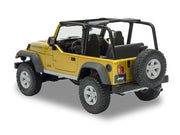 Revell 85-4501 Jeep Wrangler Rubicon painted model – rear left view