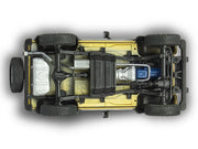 Revell 85-4501 Jeep Wrangler Rubicon painted model – underside and suspension