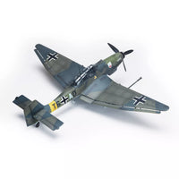 Revell 85-5270 Stuka Ju 87G-1 kit – painted model rear and upper-wing view