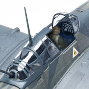 Revell 85-5270 Stuka Ju 87G-1 kit – crew and cockpit detail