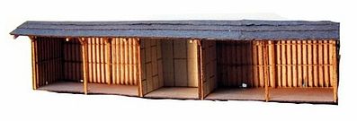 RS Laser Kits N 5BAY OPEN STRGE SHED (RSL3009)
