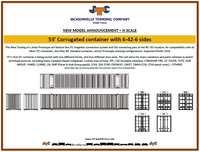 CSX Intermodal 53' HIGH CUBE 6-42-6 corrugated containers with Magnetic system, Corrugated-side. JTC # (535009) exact product view 5