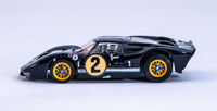 AFX Ford GT40 Mark IIB #2 Sebring Nightmist Blue HO Slot Car — official product view 5