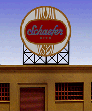 Miller Engineering Schaefer Beer Sign (Lg) — exact product view