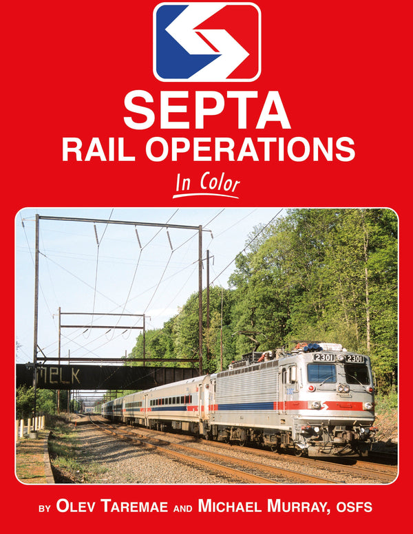 Morning Sun Books Hardcover Book 1684 SEPTA Rail Operations in Color — exact product view
