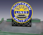 Miller Engineering Southern Pacific Sign (Lg) — exact product view