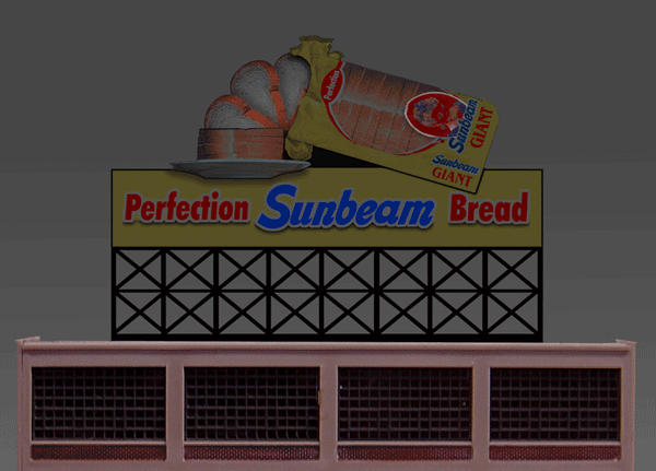 Miller Engineering Sunbeam Bread Billboard (Lg) — exact product reference
