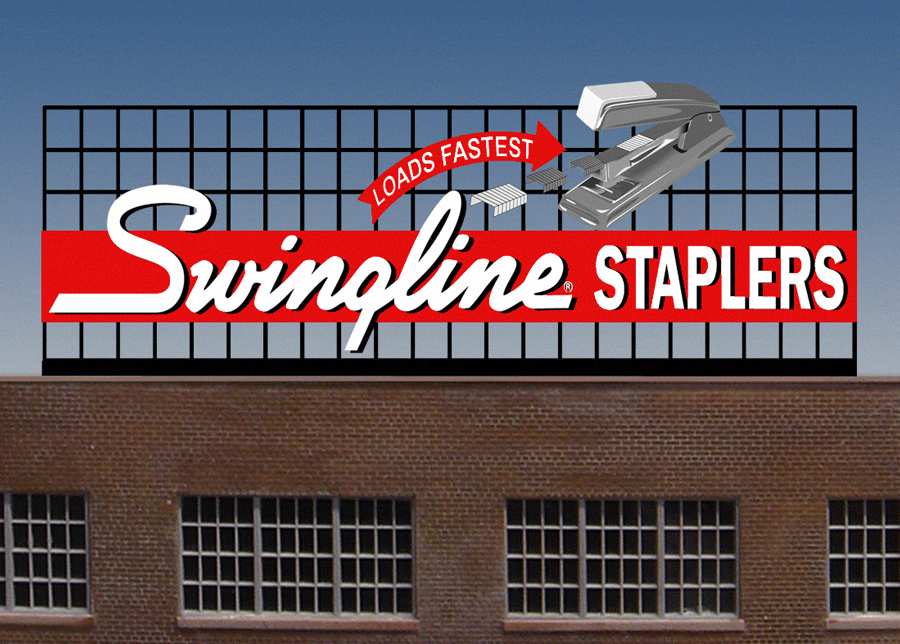 Miller Engineering Swingline Billboard (Lg) — exact product reference