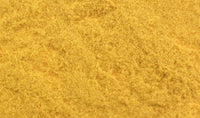 Close-up texture of Woodland Scenics T4645 yellow paper flower pollen