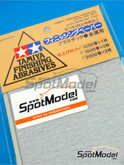 Tamiya 87024 Finishing Abrasives Ultra Fine Set - 1200/1500/2000 Grit - view 2