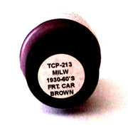 Tru-Color TCP-213 MILW Milwaukee Road Freight Car Brown 1 oz – product view 2