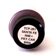 Tru-Color TCP-251 ATSF Santa Fe Freight Car Brown 1 oz Paint – product view 2