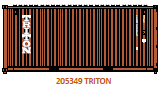 TRITON 20' Std. height containers with Magnetic system, Corrugated-side. JTC-205349 (205349) exact product view 5