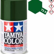 Tamiya TS-20 Metallic Green Spray Paint 100ml - 85020 - view 2