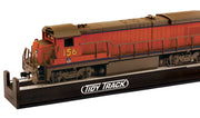 TT4561 HO Roto Wheel Cleaner in use with a locomotive; locomotive not included