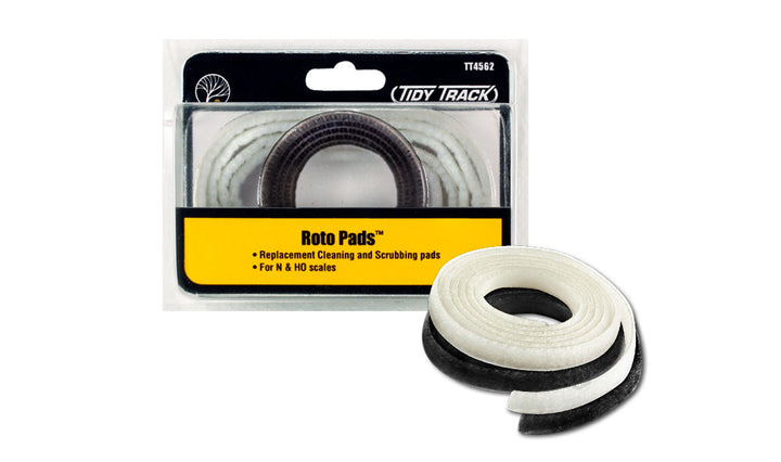 Woodland Scenics TT4562 Roto Pads for N and HO Roto Wheel Cleaners, exact product and retail package
