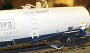 TT4571 HO Dust Monkey attached beneath a tank car; rolling stock and track not included