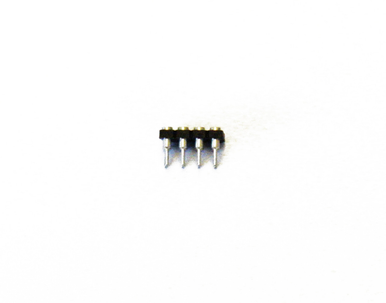 SoundTraxx 810123 NMRA-compatible eight-pin male connector, one of four included