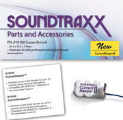 SoundTraxx 810160 CurrentKeeperII module in manufacturer packaging