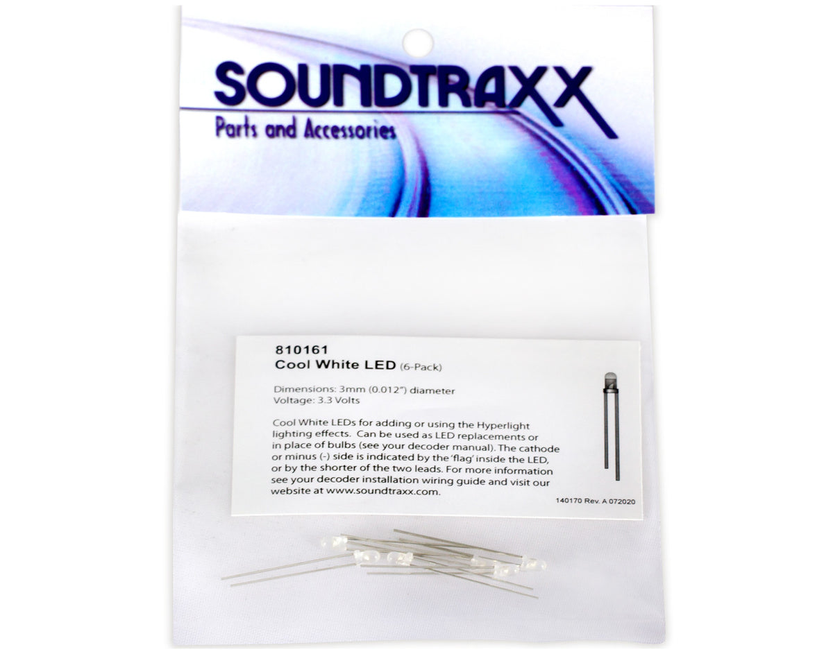 SoundTraxx 810161 cool-white six-LED package