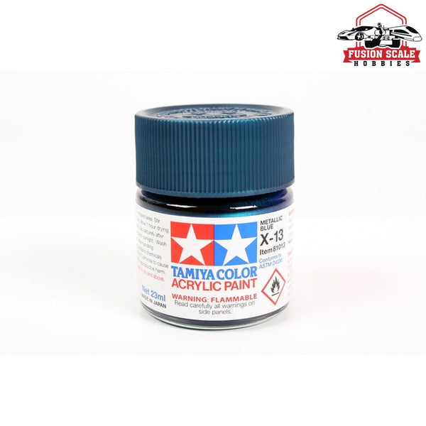 Tamiya Acrylic X-13 Metallic Blue 23ml Bottle — exact product reference