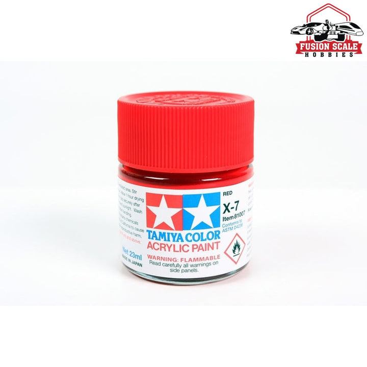 Tamiya Acrylic X-7 Red 23ml Bottle — exact product reference