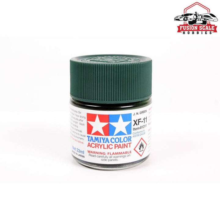 Tamiya Acrylic XF-11 J.N. Green 23ml Bottle — exact product reference