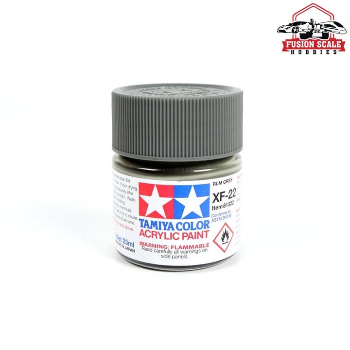 Tamiya Acrylic XF-22 RLM Grey 23ml Bottle — exact product reference