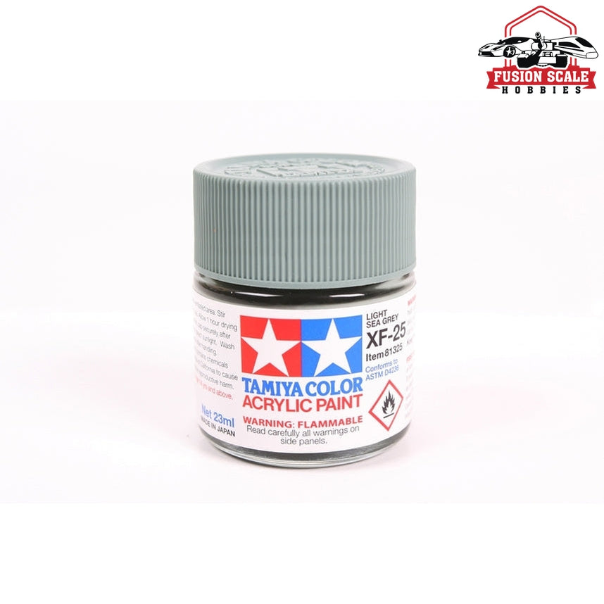 Tamiya Acrylic XF-25 Light Sea Grey 23ml Bottle — exact product reference
