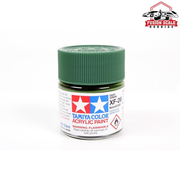 Tamiya Acrylic XF-26 Deep Green 23ml Bottle — exact product reference