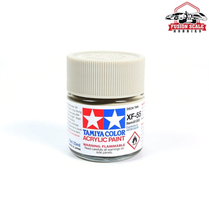 Tamiya Acrylic XF-55 Deck Tan 23ml Bottle — exact product reference