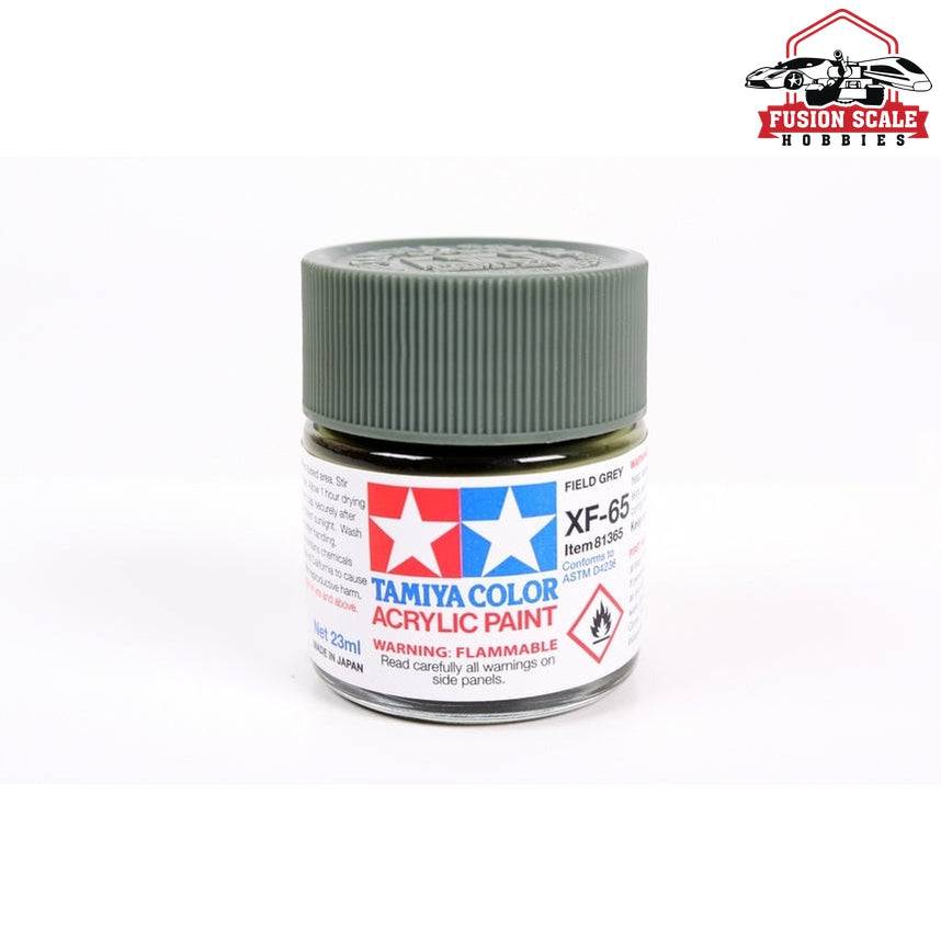 Tamiya Acrylic XF-65 Field Grey 23ml Bottle — exact product reference