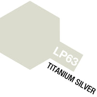 Tamiya Lacquer LP-63 Titanium Silver — exact product reference view 2