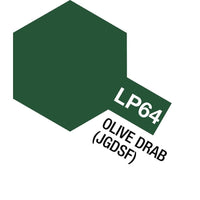 Tamiya Lacquer LP-64 Olive Drab JGSDF — exact product reference view 2