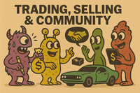 Guide preview about trading, selling, and collector communities