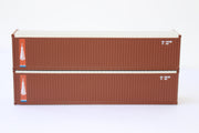 TRANSAMERICA 40' Canvas/Open top container, Square corrugation sides. JTC# 402410 SOLD OUT (402410) exact product view 1
