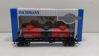 Bachmann HO Scale Transcontinental Oil 40-Foot Three-Dome Tank Car - product and package view
