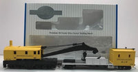 Bachmann HO Scale Pennsylvania 3158 250-Ton Steam Crane and Boom Tender - additional product view