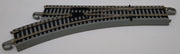 Bachmann HO Scale E-Z Command DCC Left-Hand Turnout - product and package