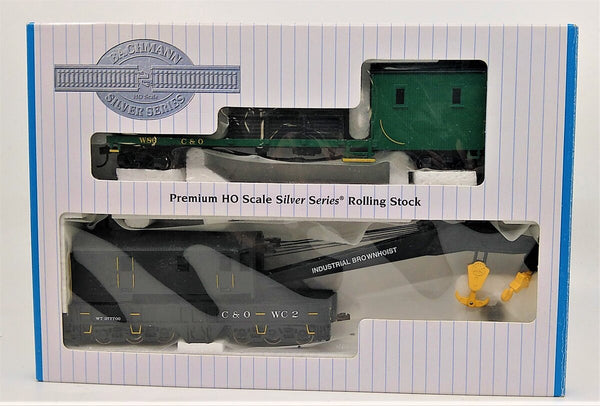 Bachmann HO Scale Chesapeake & Ohio 250-Ton Steam Crane and Boom Tender - additional product view