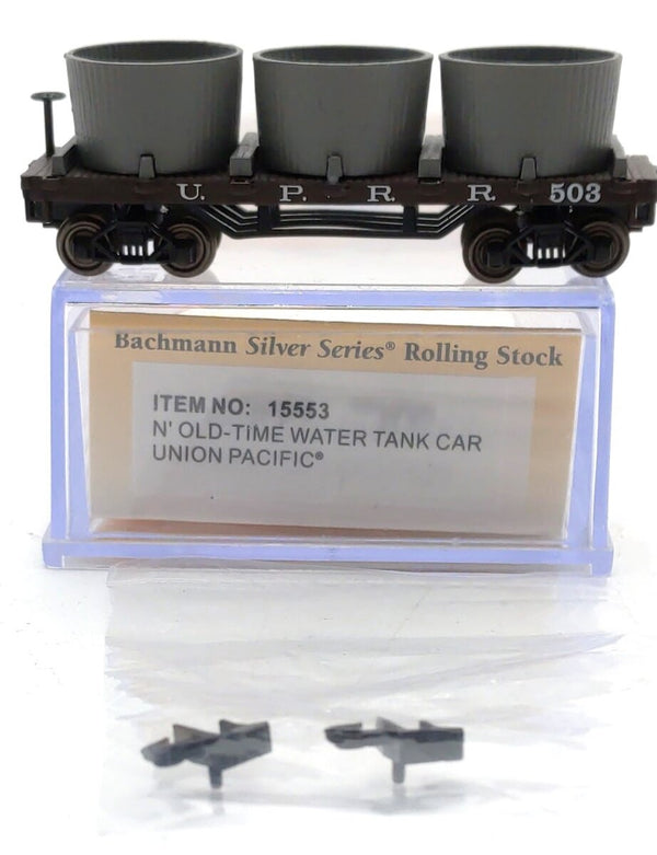 Bachmann N Scale Union Pacific 503 Old-Time Water Tank Car - additional product view