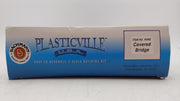 Bachmann O Scale Plasticville Covered Bridge Building Kit - product and package