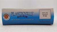 Bachmann O Scale Plasticville Covered Bridge Building Kit - product and package
