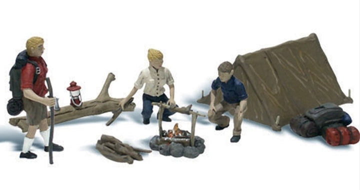 WA2199 A2199 Scenic Accents - Campers - N Scale physical model detail