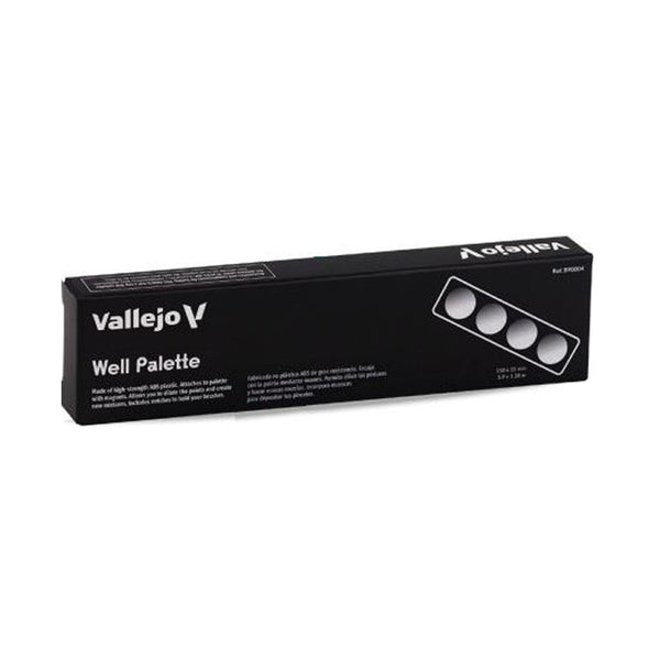Vallejo B90004 Magnetic Well Palette – 150 × 35 mm