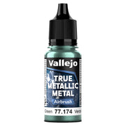 Vallejo 77.174 True Metallic Metal Airbrush Dusken Green, 18 ml– product image 1