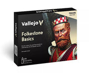 Vallejo FOLKSTONE BASICS SET (16) (VLJ70101)