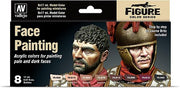 Vallejo FACES PAINTING SET (8) (VLJ70119)